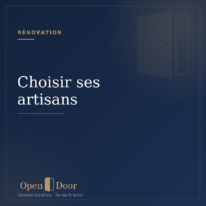 Choisir ses artisans pour rénover - Open Door