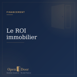 Le ROI d'un investissement immobilier - Open Door